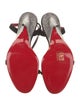 Christian Louboutin Velvet Sandals