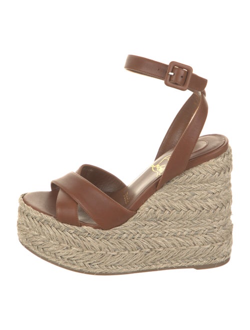 Christian Louboutin Leather Espadrilles