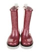 Christian Louboutin Girls' Glitter Rain Boots
