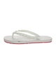 Christian Louboutin Rubber Flip Flops
