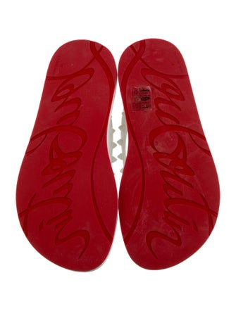 Christian Louboutin Rubber Flip Flops