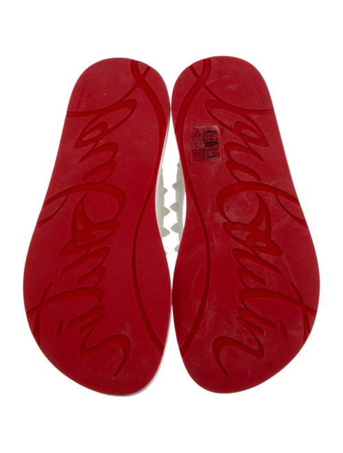 Christian Louboutin Rubber Flip Flops