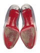 Christian Louboutin Suede Printed Pumps