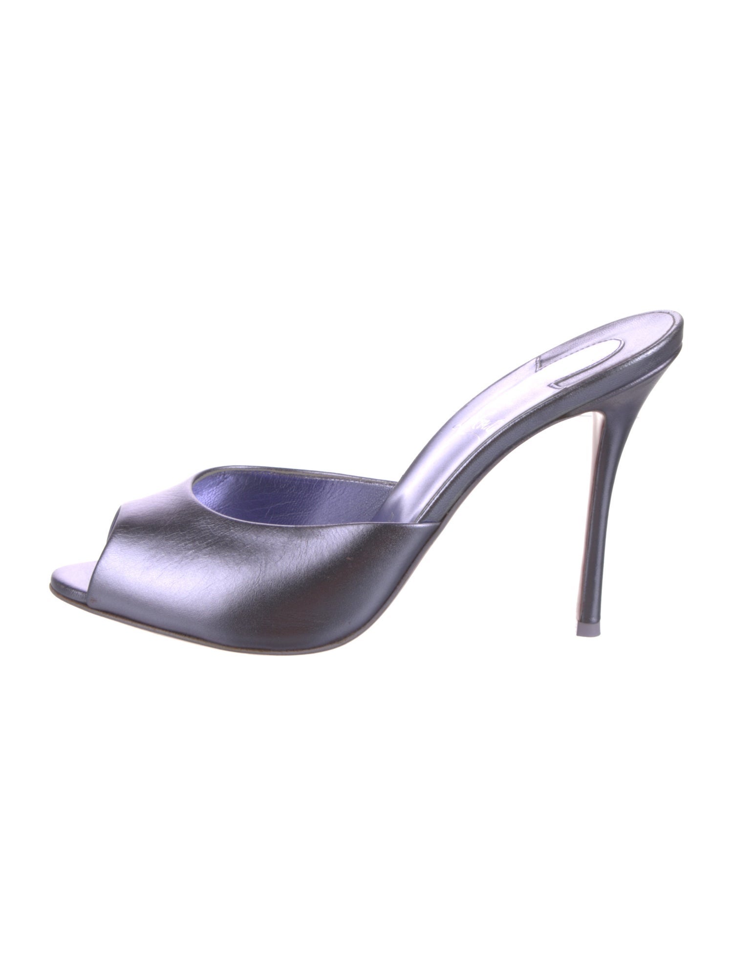 Christian Louboutin Leather Slides