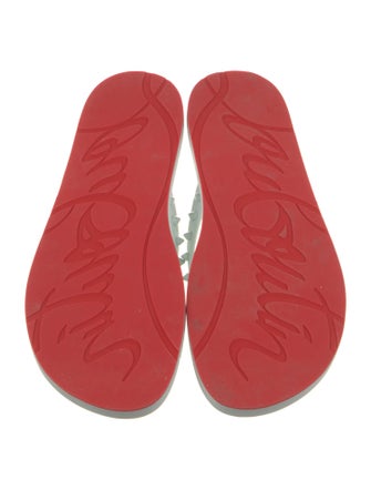 Christian Louboutin Studded Accents Flip Flops