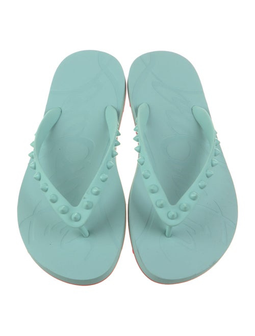 Christian Louboutin Rubber Flip Flops