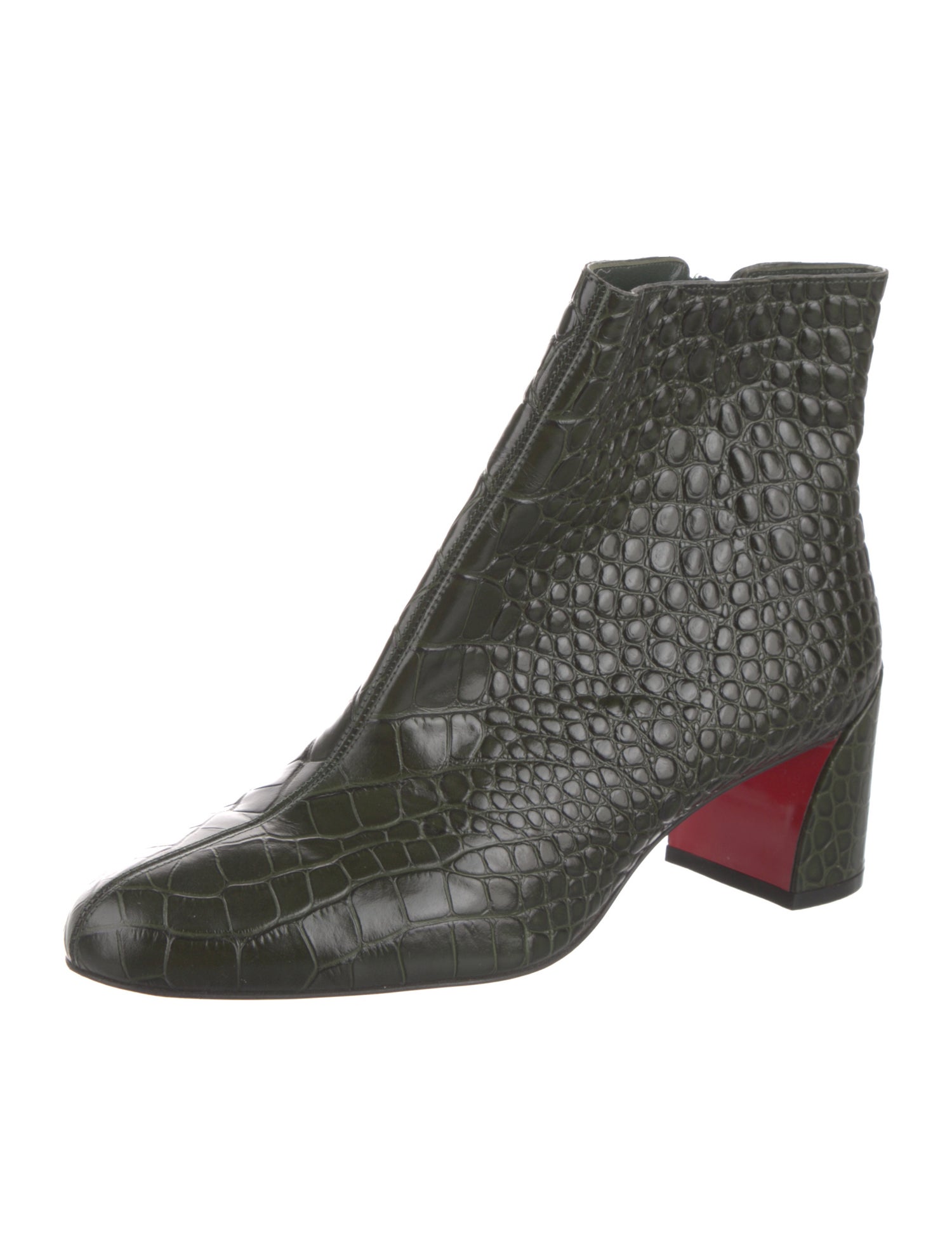 Christian Louboutin Crocodile Boots