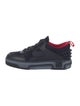 Christian Louboutin Spike Accents Suede Sneakers