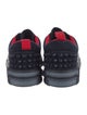 Christian Louboutin Spike Accents Suede Sneakers