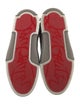 Christian Louboutin Spike Accents Leather Sneakers