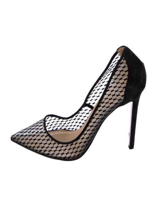 Christian Louboutin Mesh Patterned Pumps
