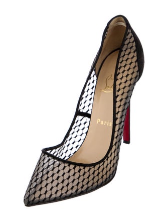 Christian Louboutin Mesh Patterned Pumps