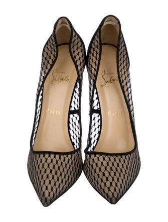 Christian Louboutin Mesh Patterned Pumps