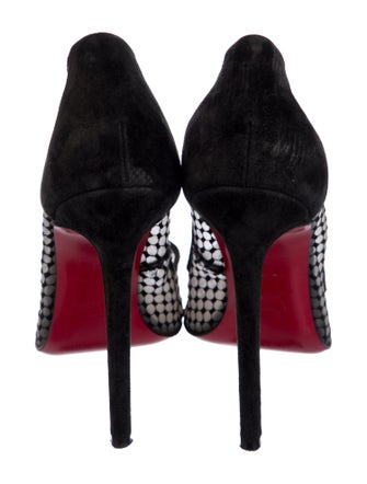 Christian Louboutin Mesh Patterned Pumps