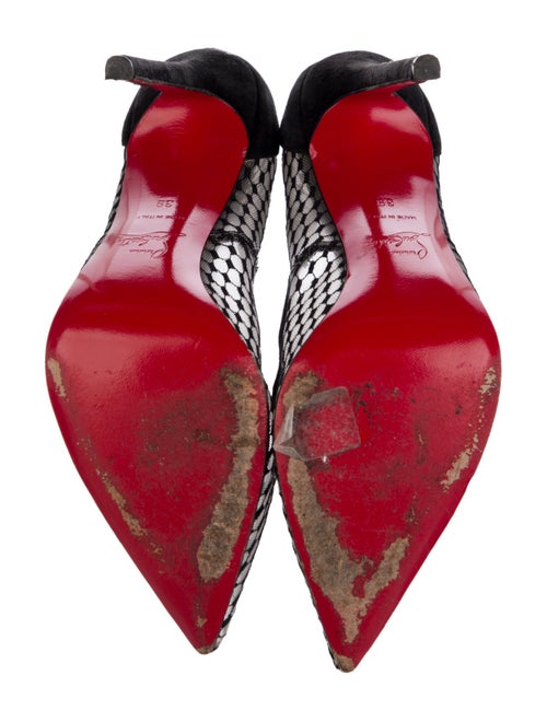 Christian Louboutin Mesh Patterned Pumps