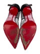 Christian Louboutin Mesh Patterned Pumps