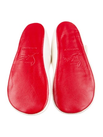 Christian Louboutin Girls' Satin Ballet Flats