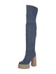 Christian Louboutin Denim Boots