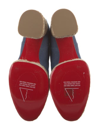 Christian Louboutin Denim Boots