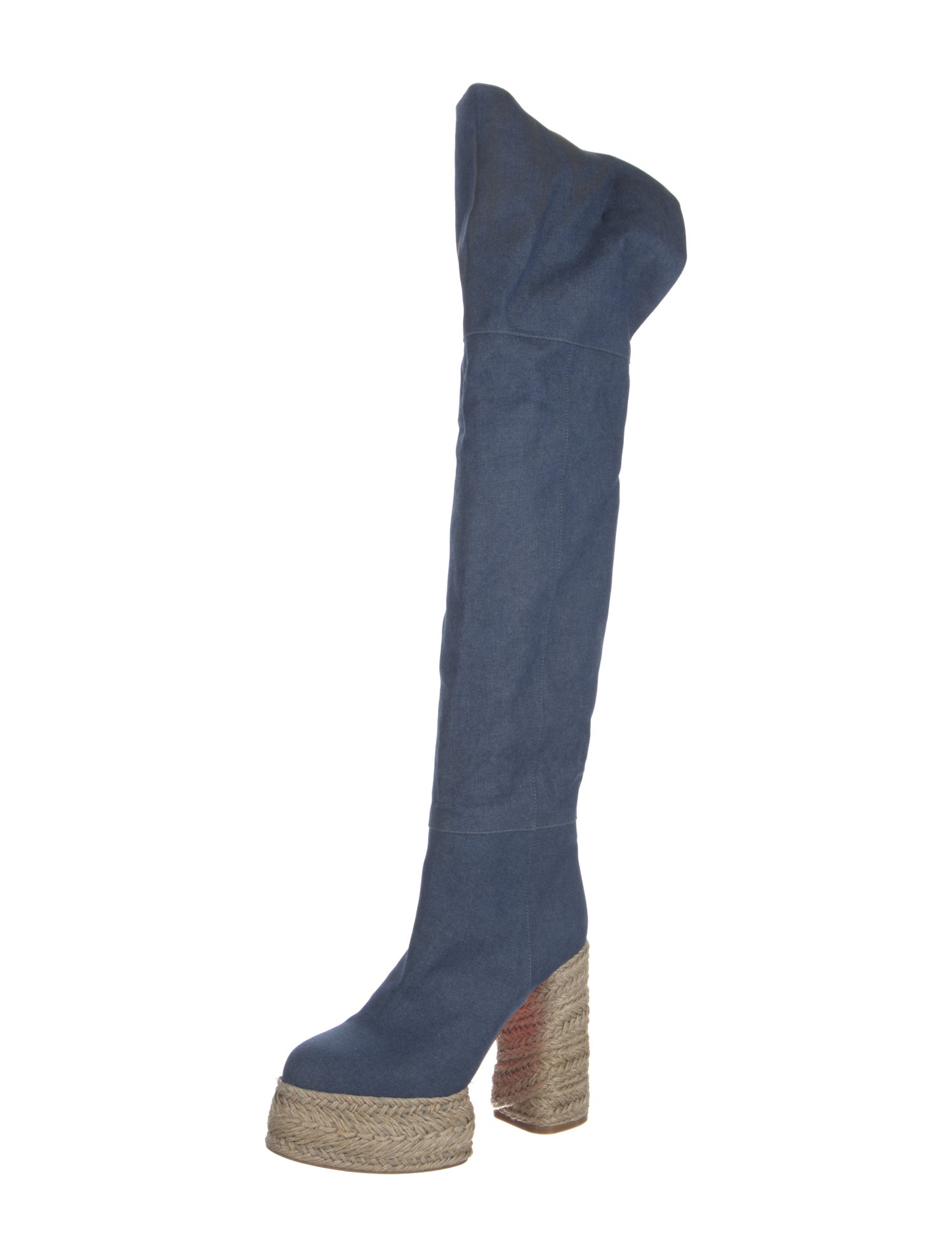 Christian Louboutin Denim Boots