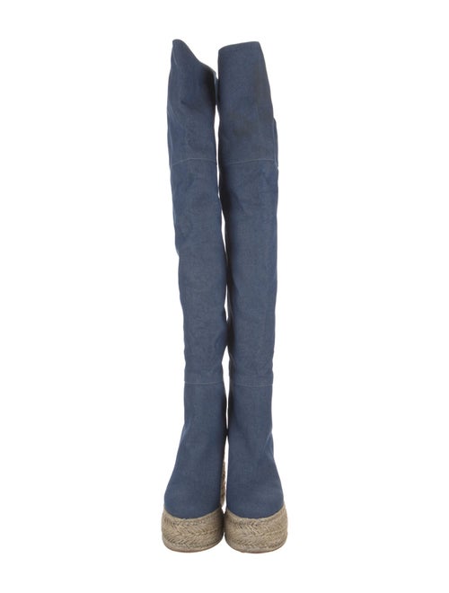 Christian Louboutin Denim Boots