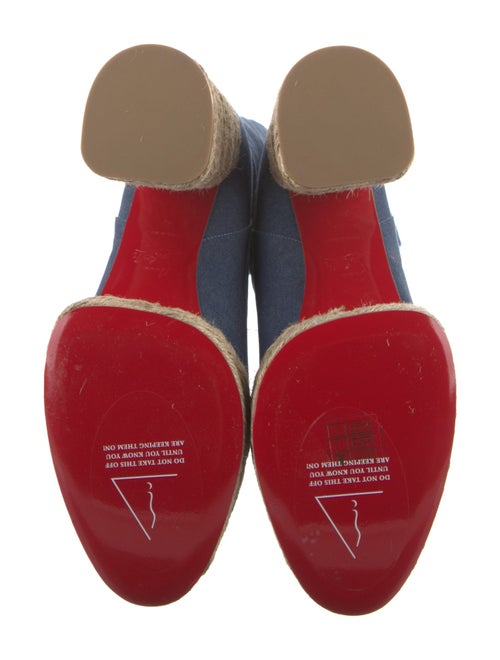 Christian Louboutin Denim Boots