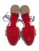 Christian Louboutin Velvet Sandals