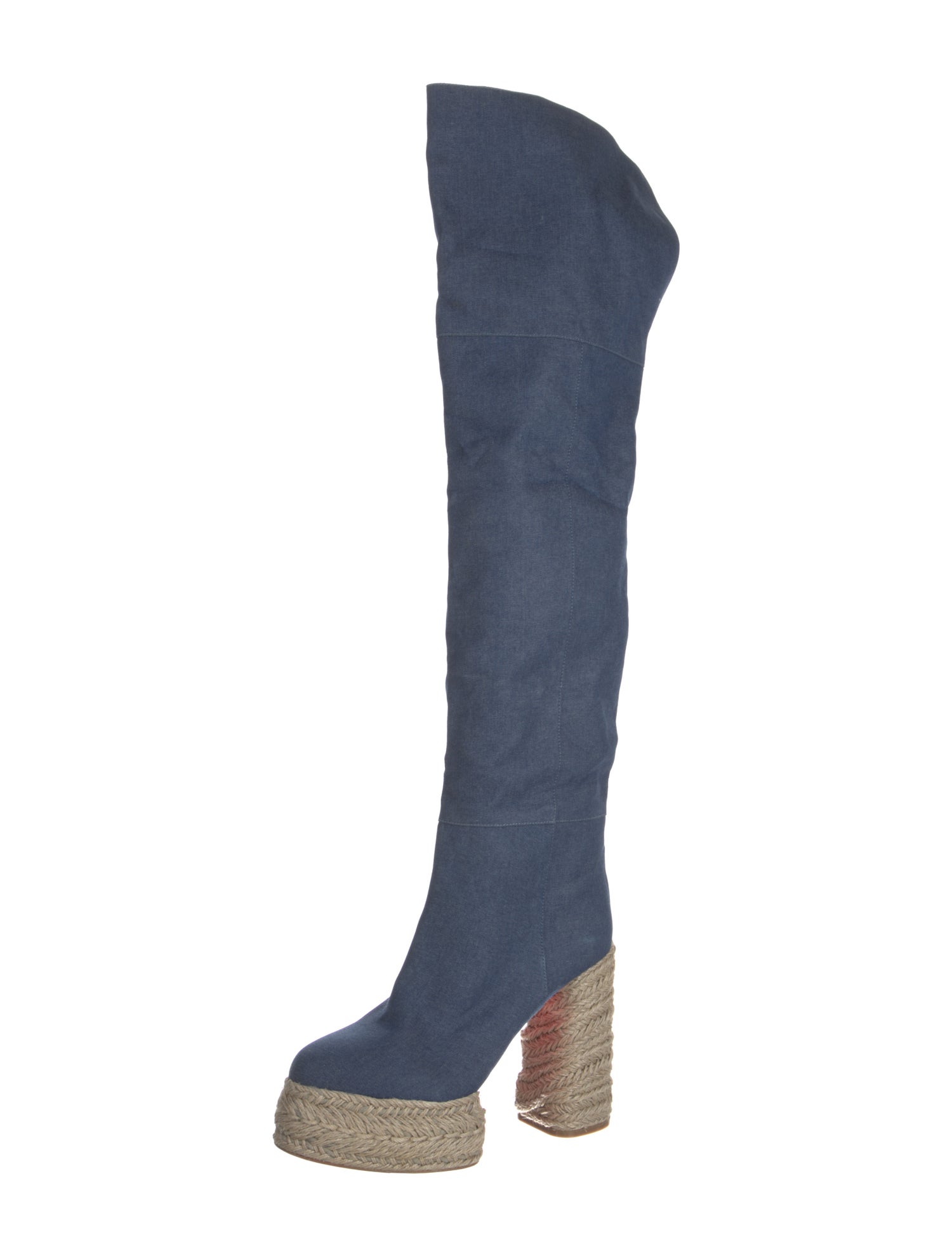 Christian Louboutin Denim Boots