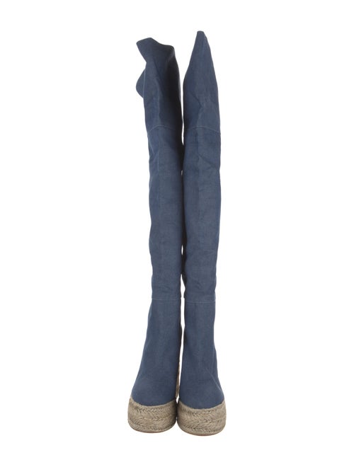 Christian Louboutin Denim Boots