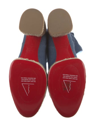 Christian Louboutin Denim Boots