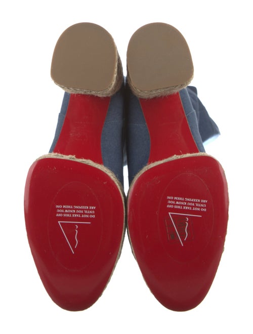 Christian Louboutin Denim Boots