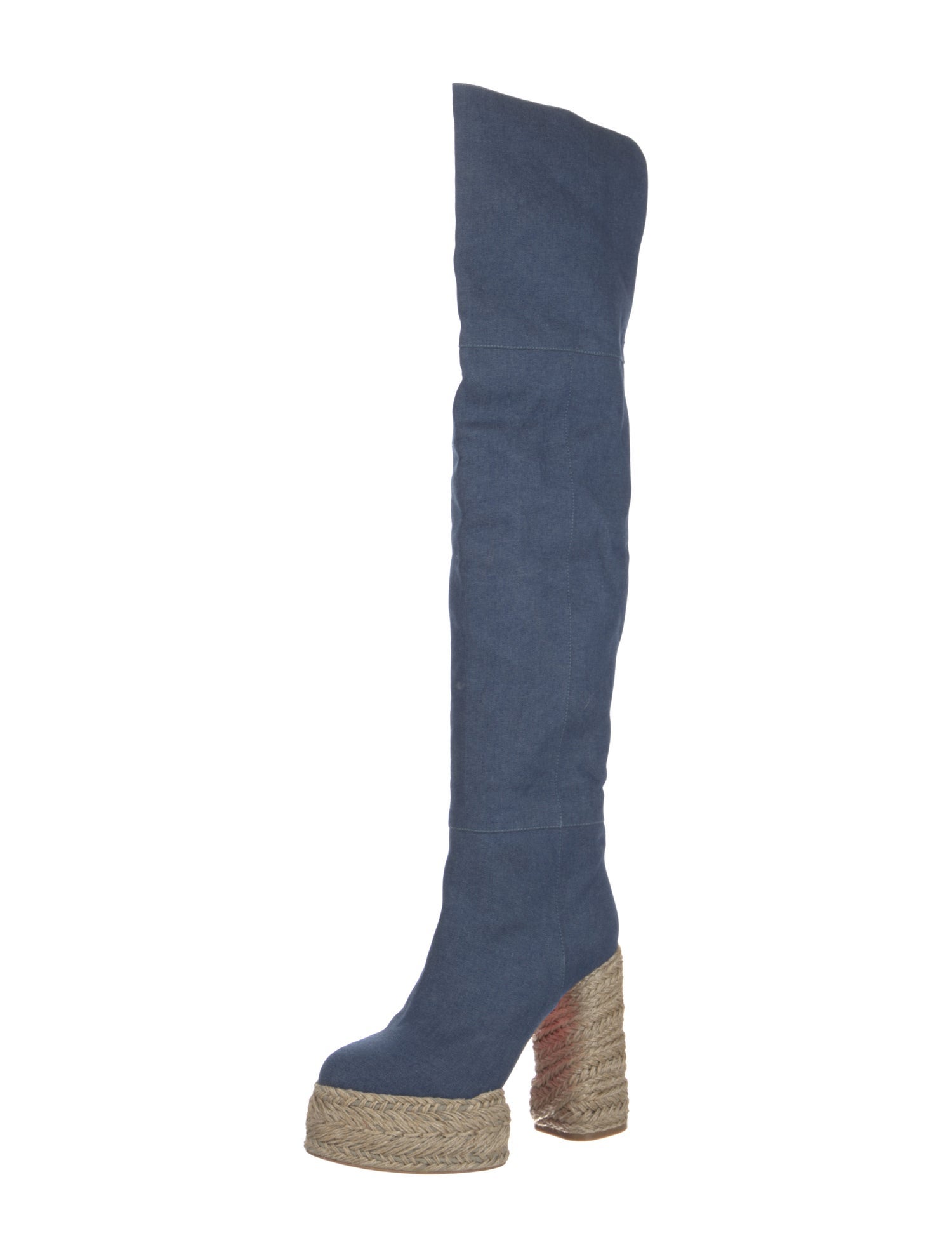 Christian Louboutin Denim Boots