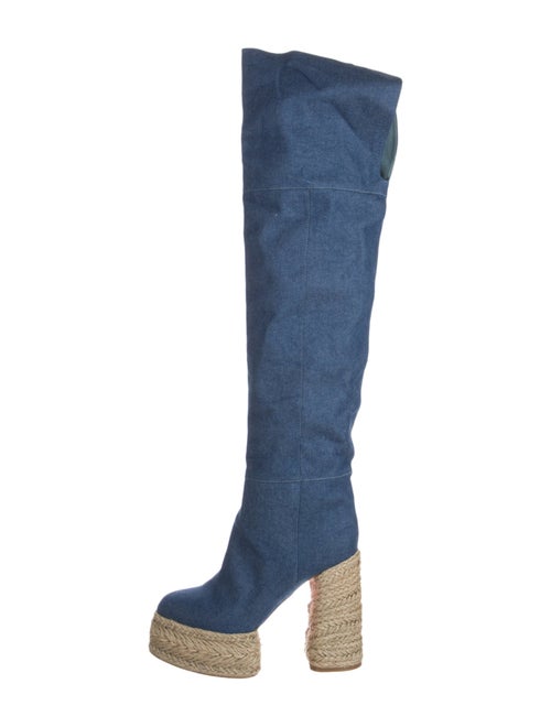 Christian Louboutin Denim Boots