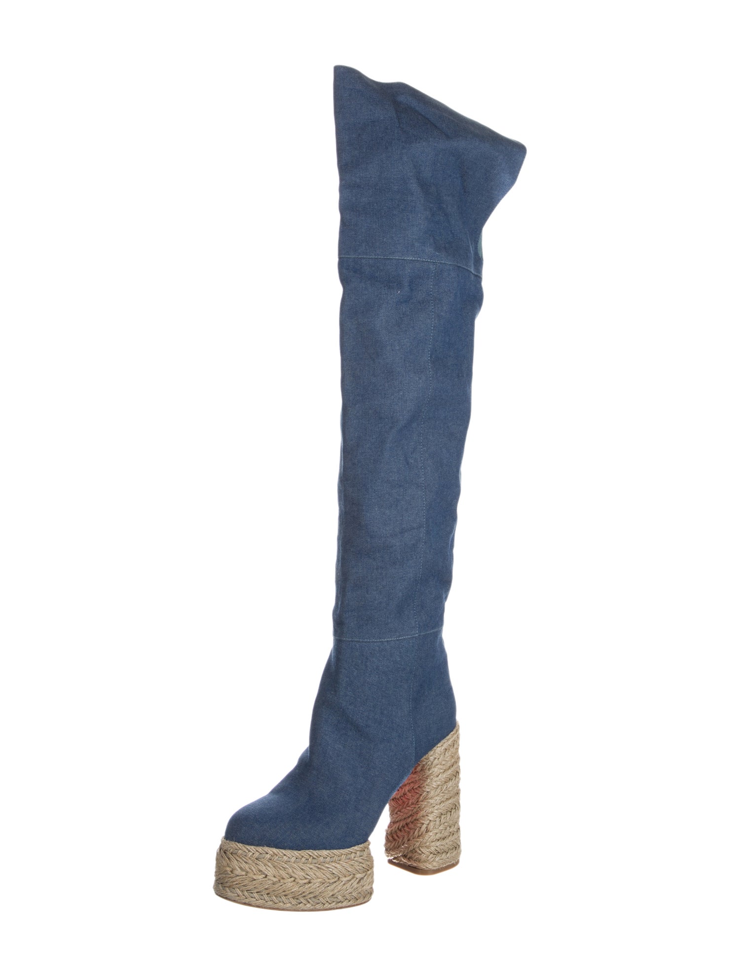 Christian Louboutin Denim Boots