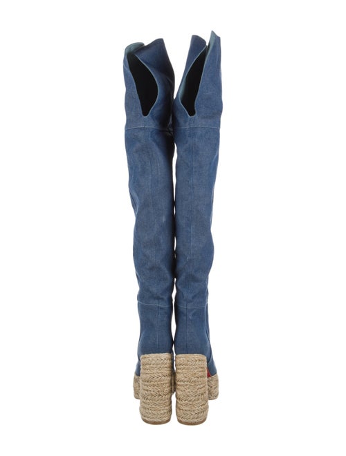 Christian Louboutin Denim Boots