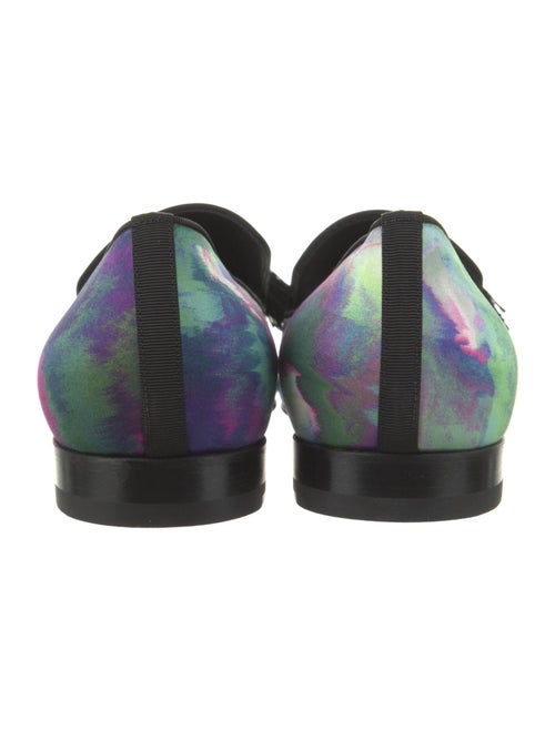 Christian Louboutin Printed Tassel Accents Slippers