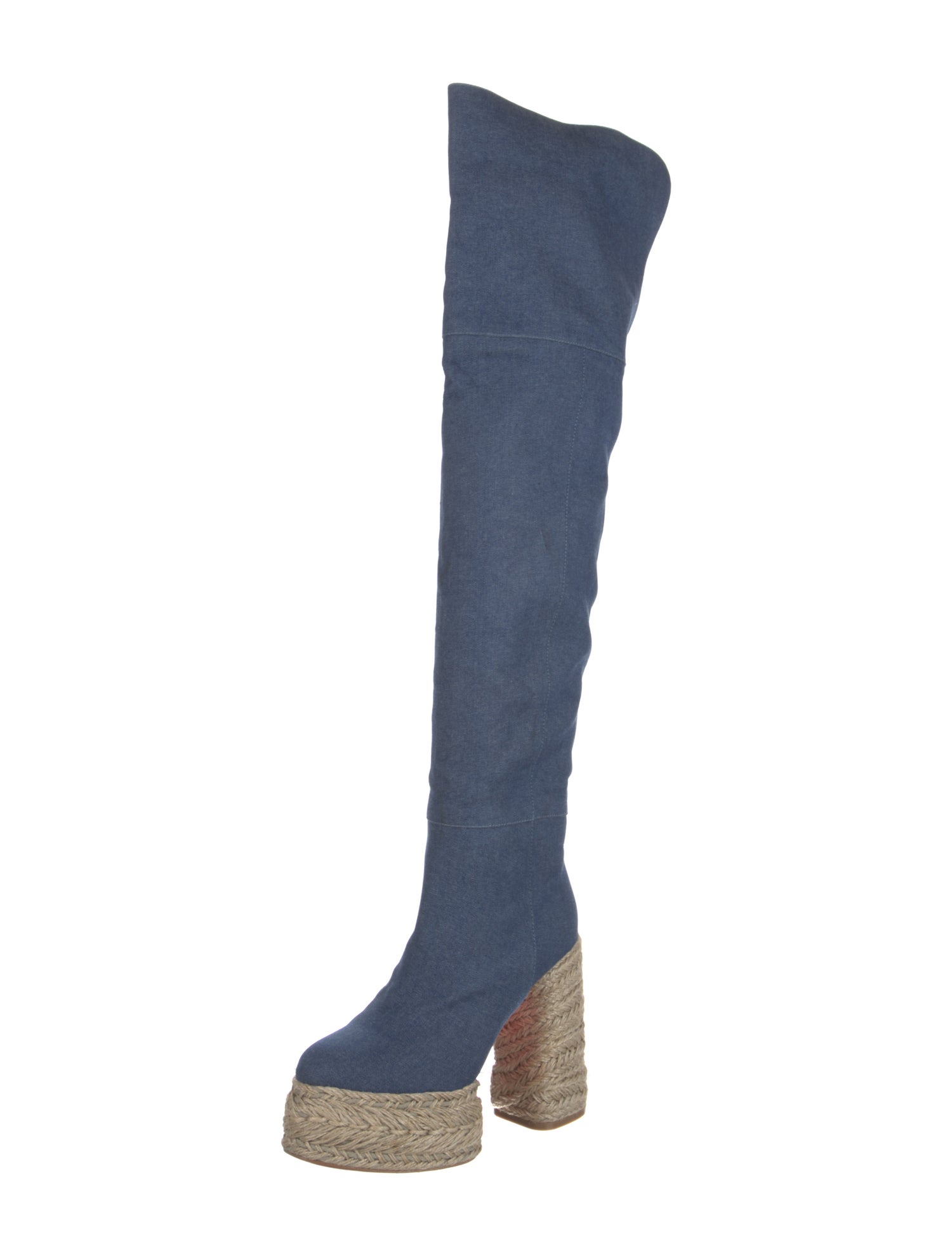 Christian Louboutin Denim Boots