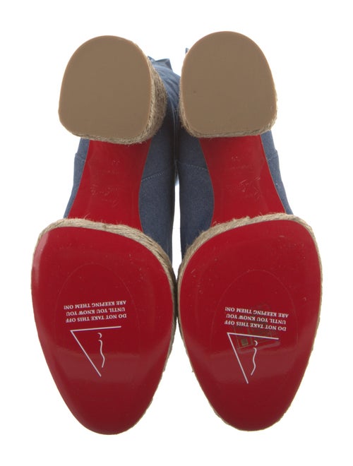 Christian Louboutin Denim Boots