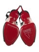 Christian Louboutin Patent Leather Slingback Pumps