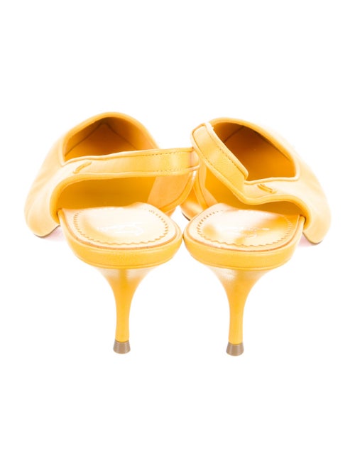 Christian Louboutin Leather Slingback Pumps