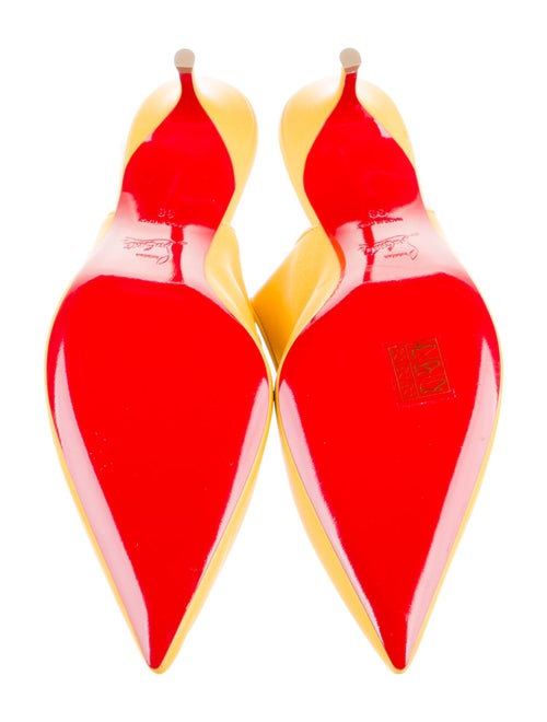 Christian Louboutin Leather Slingback Pumps