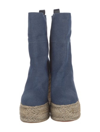 Christian Louboutin Denim Boots