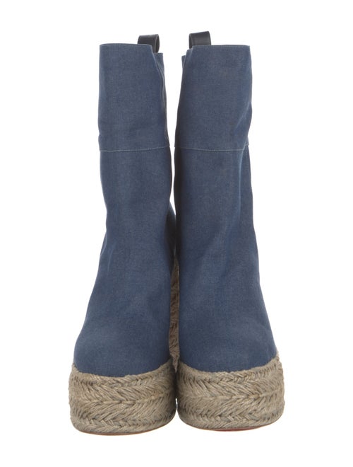 Christian Louboutin Denim Boots
