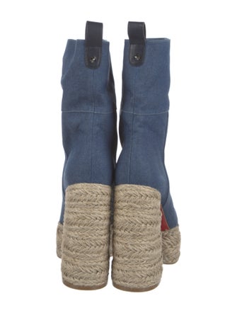 Christian Louboutin Denim Boots