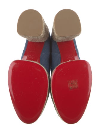 Christian Louboutin Denim Boots