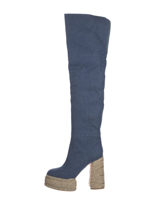 Christian Louboutin Denim Boots