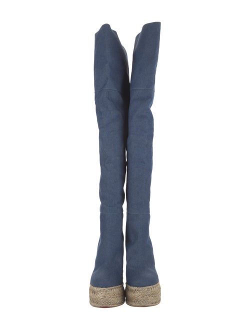 Christian Louboutin Denim Boots