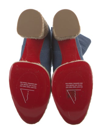 Christian Louboutin Denim Boots