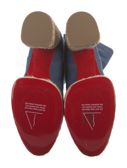 Christian Louboutin Denim Boots