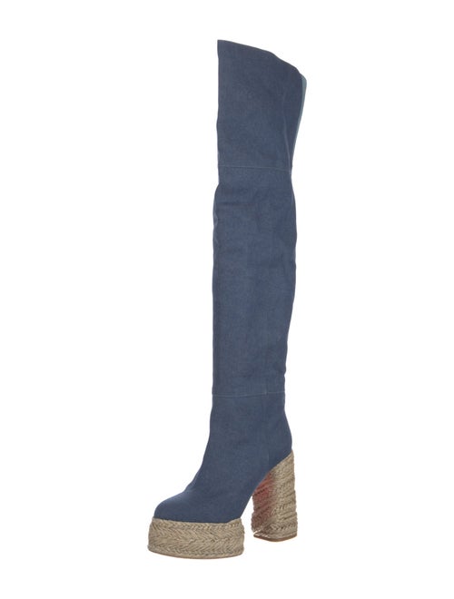 Christian Louboutin Denim Boots